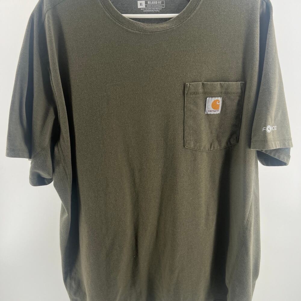 Carhartt Force Men’s Short Sleeve Shirt sz XL Relaxed Fit